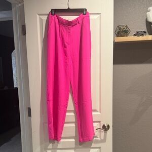 Skies Are Blue Vibrant Pink Women's Pants